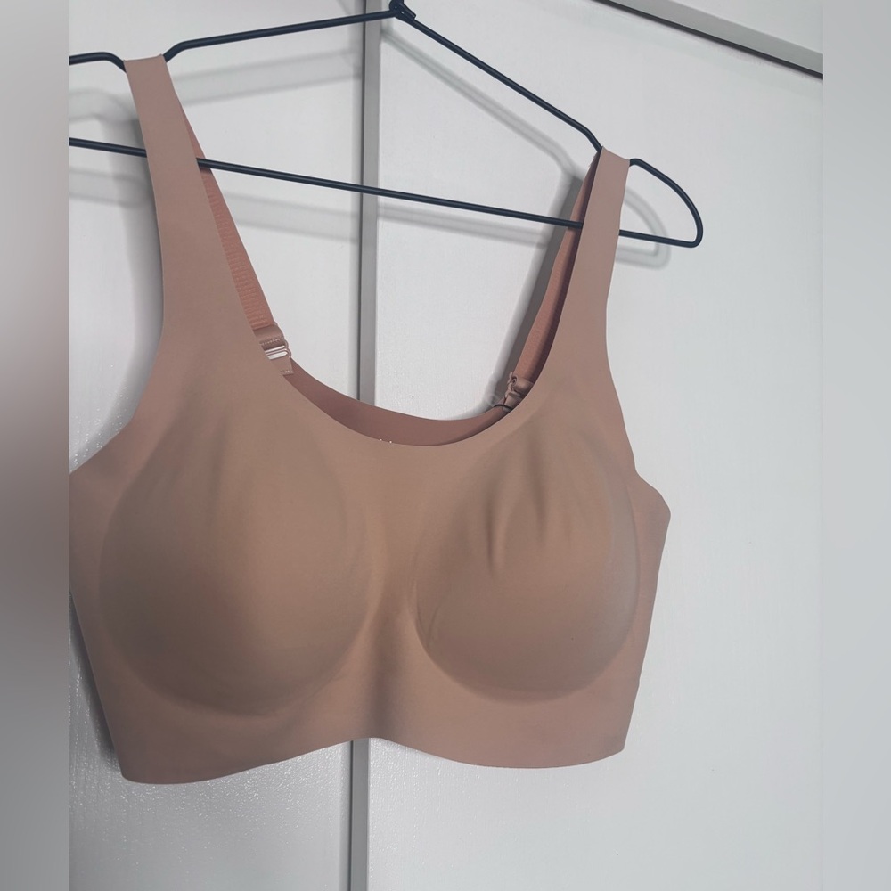 Knix Revolution Adjustable Pullover Bra – Warm Sand – XL+ NWT